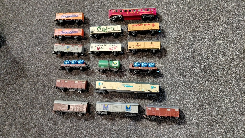 Lima treinen-wagons-rails WD-021, Ophalen, Gebruikt, Rails, Lima