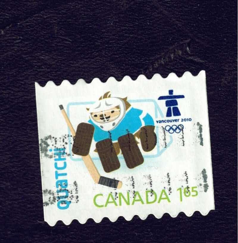 Canada - 2531 - 1$.65 - Olymp.Sp. Vancouver 2010 - gebr, Postzegels en Munten, Ophalen of Verzenden, Gestempeld, Noord-Amerika