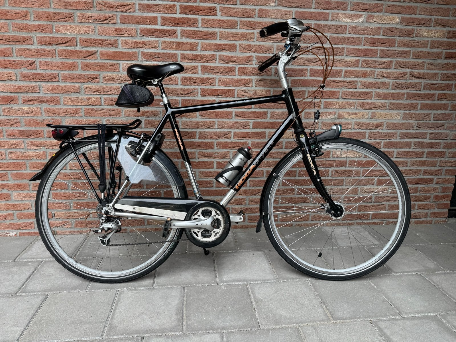 Koga Miyata Prominence heren vakantiefiets, Ophalen, 28 inch, Gebruikt, Velgrem