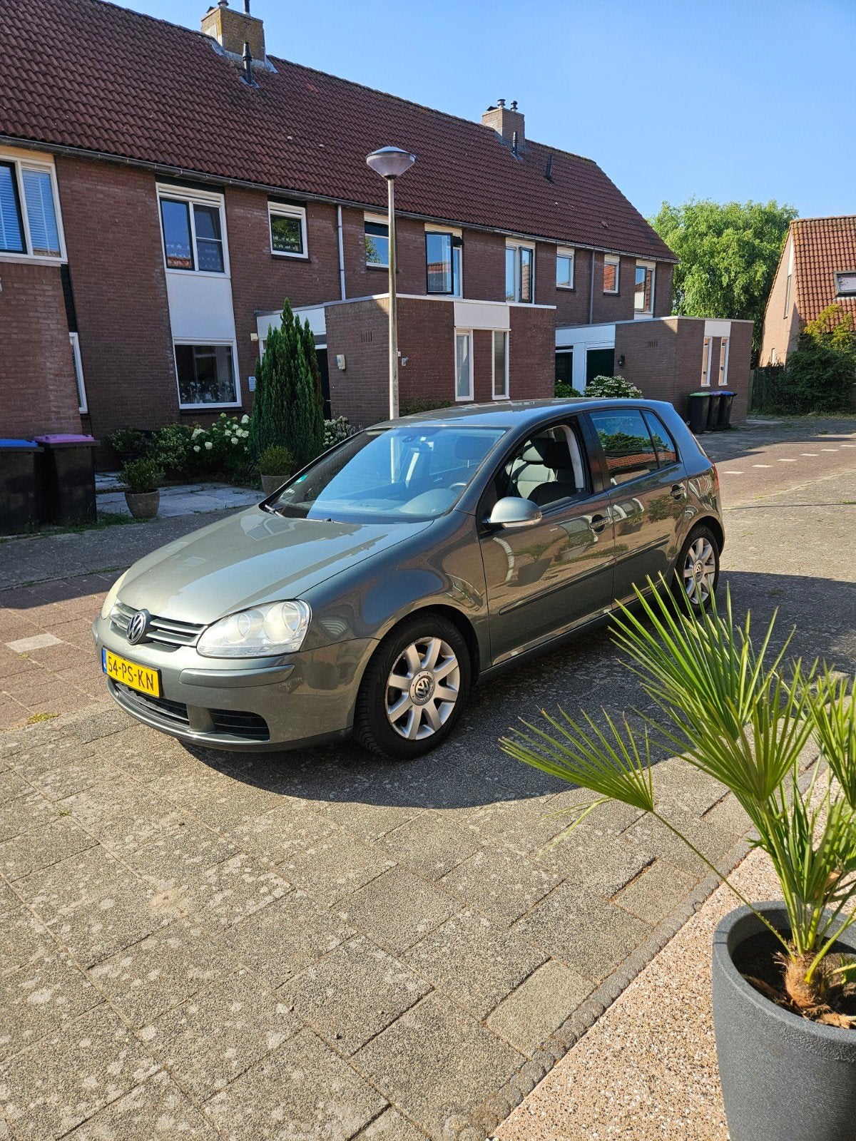 Volkswagen Golf 5 ✅️nap km,nw apk,isofix,airco,cruise,5drs, Auto's, 1254 kg, Stof, 4 cilinders, 1984 cc
