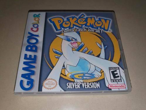 Pokemon Silver Version Game Boy Color GBC Game Case, Spelcomputers en Games, Games | Nintendo Game Boy, Avontuur en Actie, Verzenden