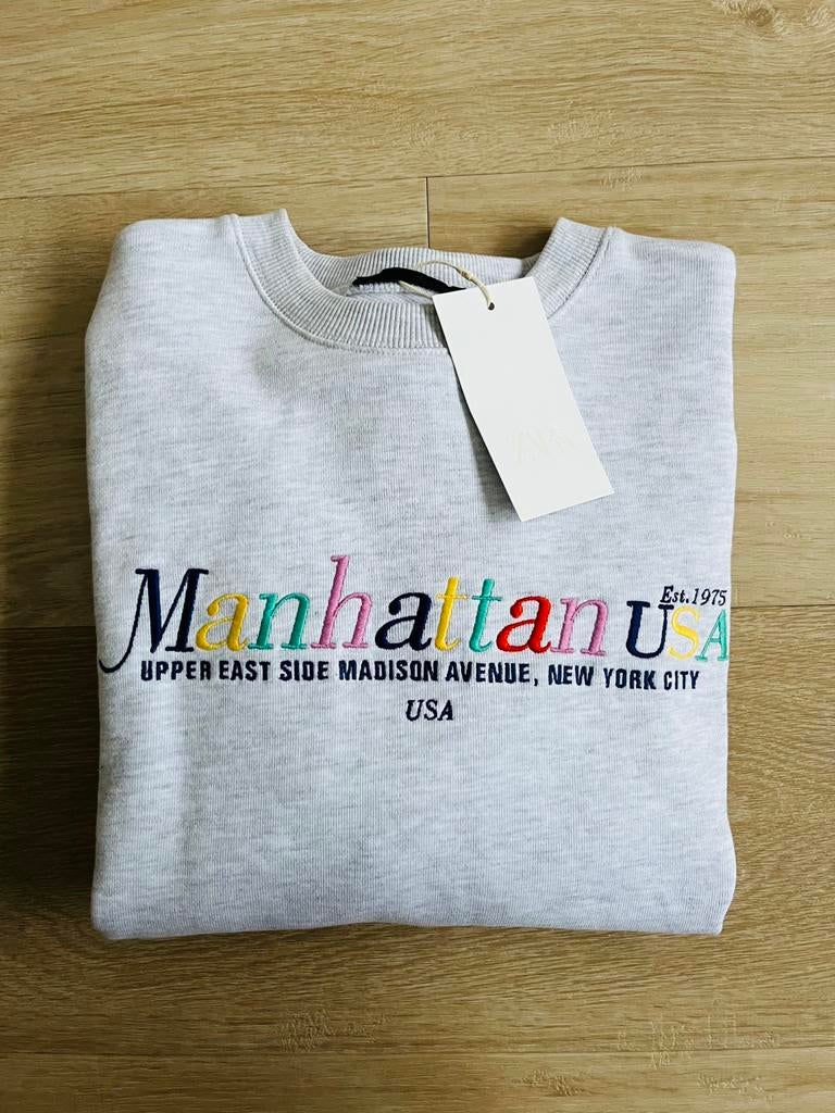 Sweater embroidery zara nieuw, Ophalen of Verzenden, Zo goed als nieuw