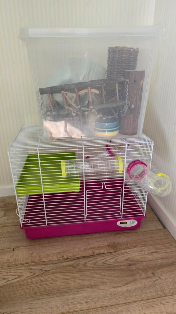 Hamsterkooi, Ophalen, Minder dan 75 cm, Kooi, Minder dan 60 cm