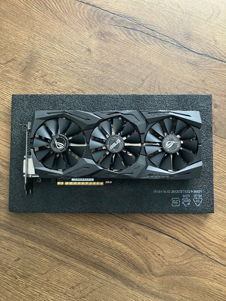 NVIDIA GeForce GTX 1080 ASUS ROG Strix 8GB videokaart, PCI-Express 3, Ophalen of Verzenden, HDMI, GDDR5