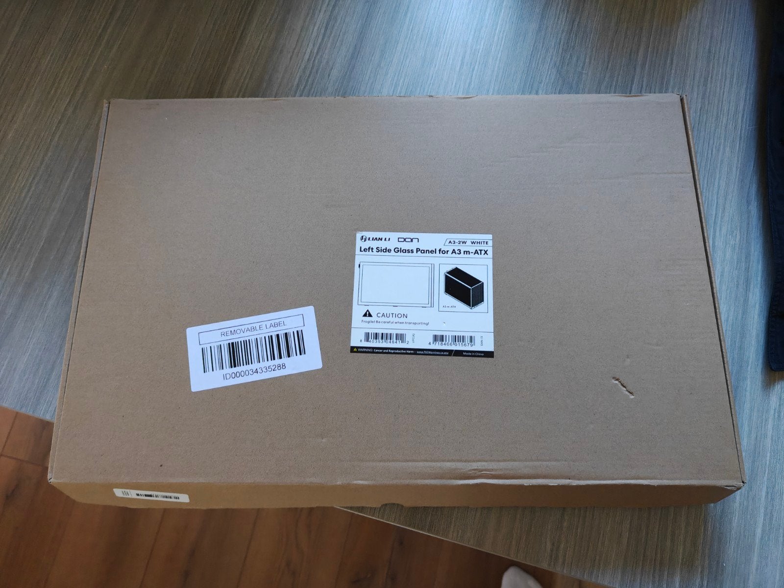 Lian Li A3-2W Wit Glazen Zijpaneel voor A3 m-ATX, Ophalen of Verzenden, Nieuw