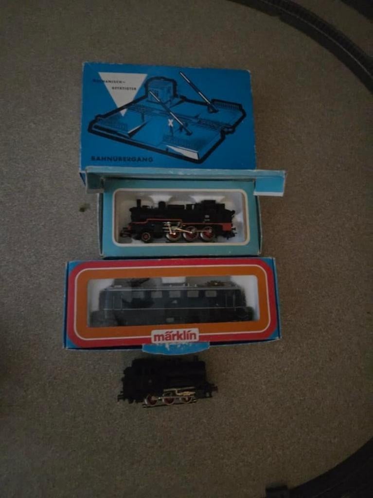 Märklin  3324,3095,7390 en 3000, Ophalen, Wisselstroom, Gebruikt, Locomotief