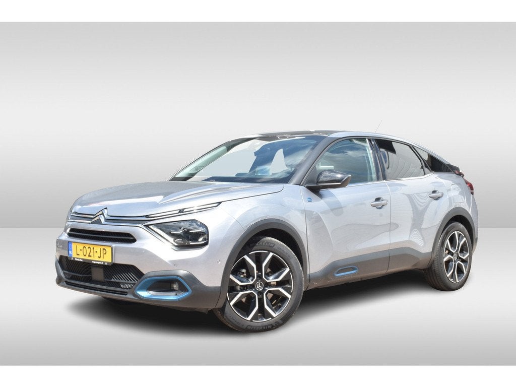 Citroën Ë-C4 Shine 50 kWh Leder | Navigatie | Panoramadak, Auto's, Citroën, Automaat, 136 pk, Gebruikt, Automatische klimaatregeling