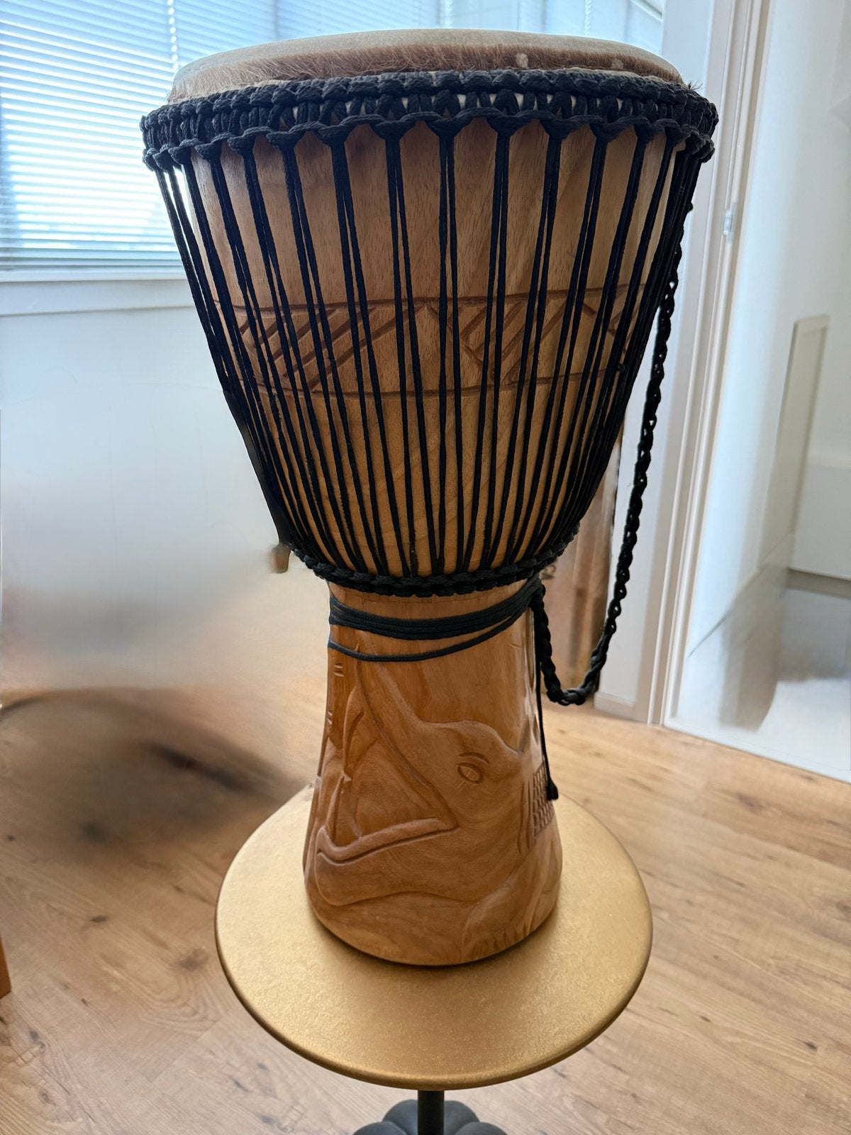 Originele handgemaakte Jembee - Afrikaanse trommel, Muziek en Instrumenten, Percussie, Ophalen, Zo goed als nieuw, Trommel