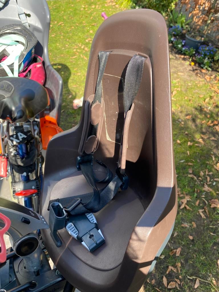 Bobike voorzitje met windscherm, Fietsen en Brommers, Fietsaccessoires | Fietsstoeltjes, Ophalen, Zo goed als nieuw