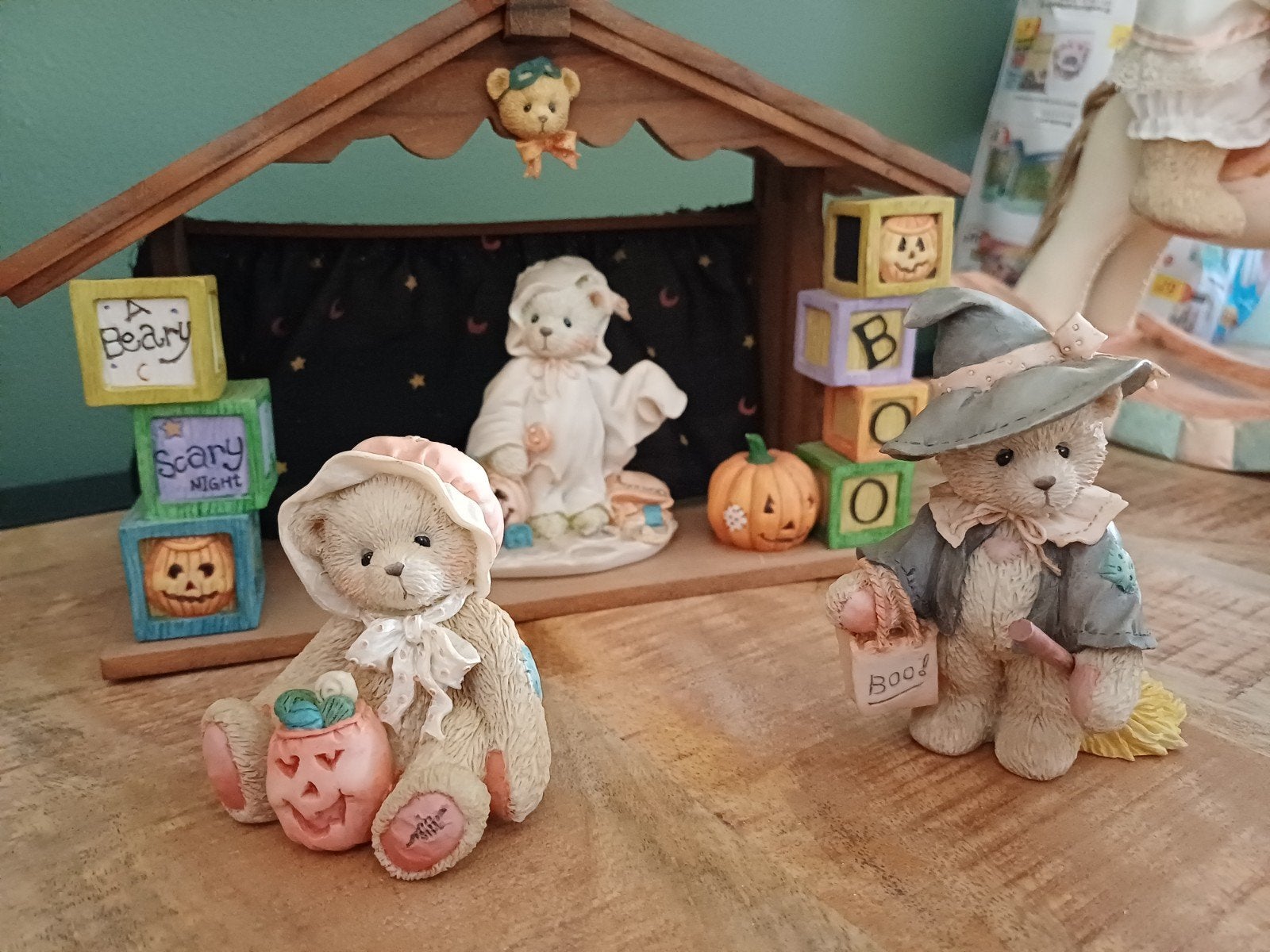 Priscilla Hillman Halloween Beertjes Beeldjes Set 1995, Ophalen
