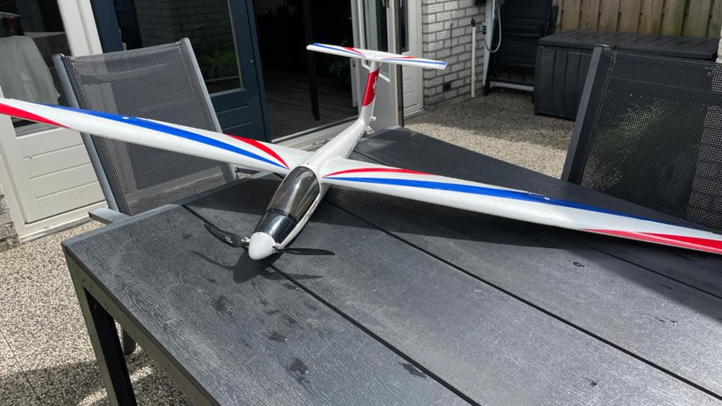 Pilatus B4 zwever in top conditie, Hobby en Vrije tijd, Modelbouw | Radiografisch | Vliegtuigen, Ophalen, Gebruikt, Elektro