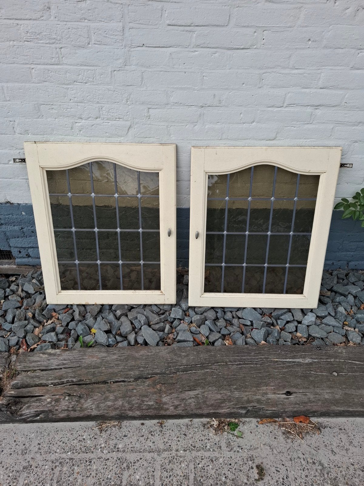 glas in lood deuren, Doe-het-zelf en Verbouw, Deuren en Horren, Ophalen, Glas, Binnendeur, Minder dan 200 cm