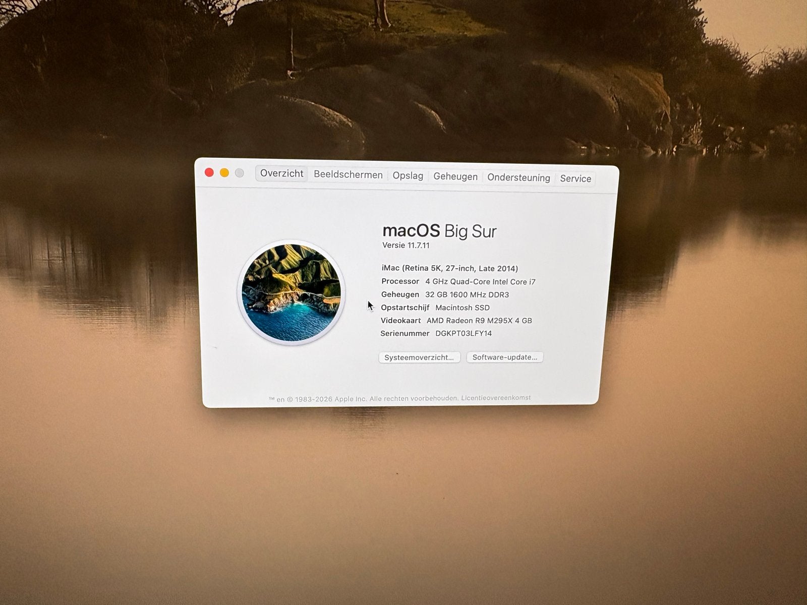 iMac (Retina 5K, 27-inch, Late 2014) - 4TB SSD, 32GB RAM, Computers en Software, Apple Desktops, 32 GB, SSD, IMac, Ophalen of Verzenden