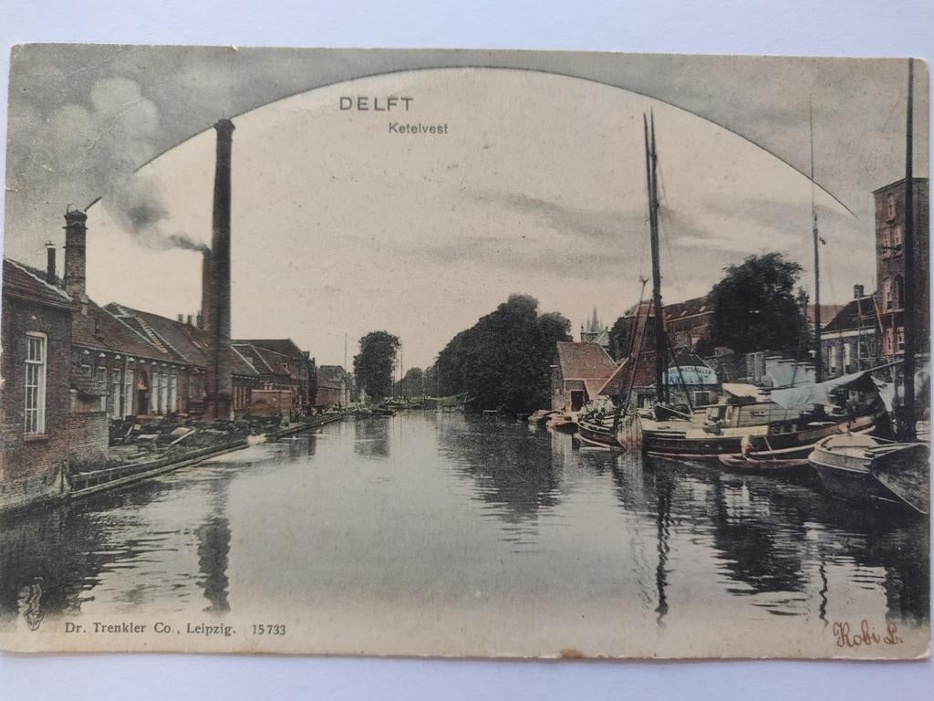 X1273 Delft 1904, Ophalen of Verzenden, Voor 1920, Zuid-Holland