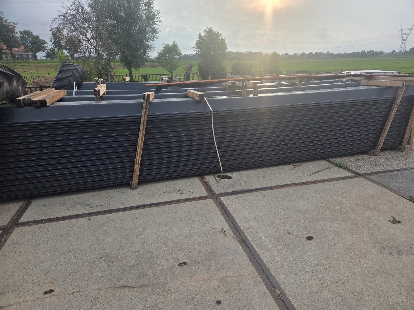 Nieuwe kunststof damwand planken 6 meter - oeverbescherming, Ophalen, Nieuw