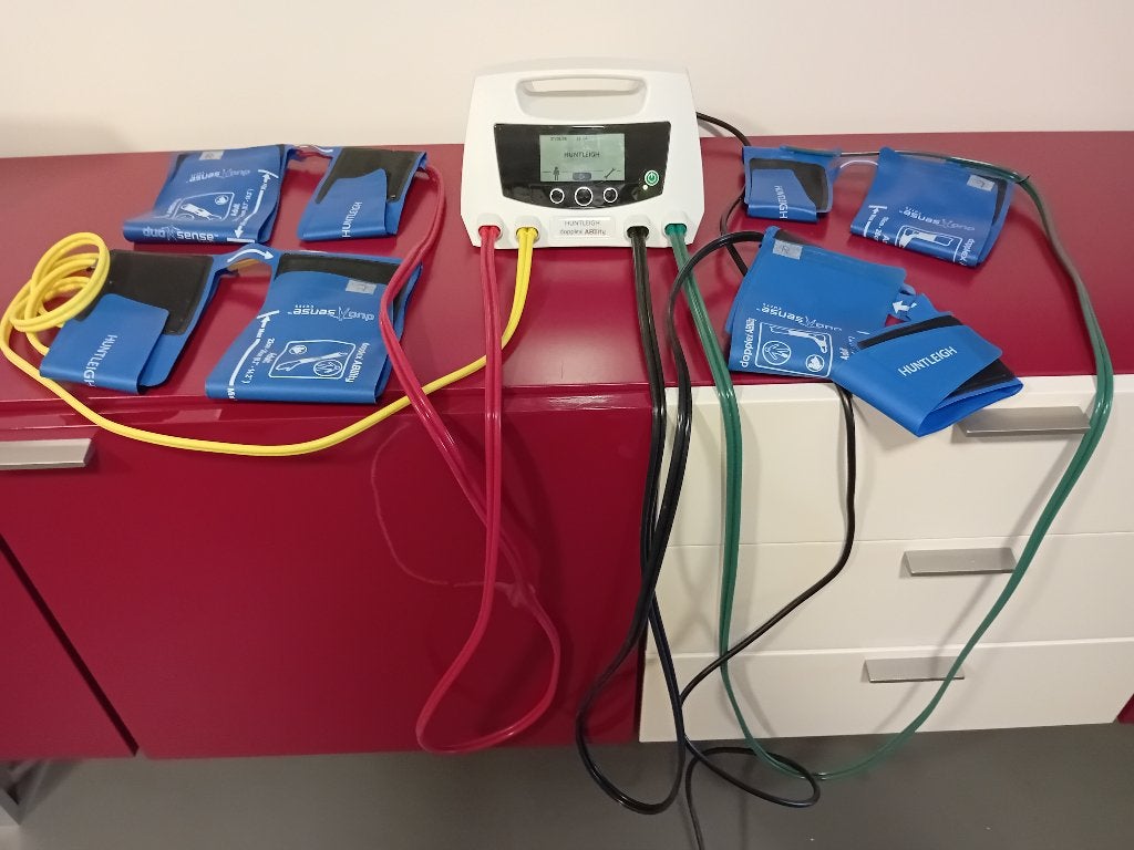 Huntleigh dopplex ABIlity automatisch enkel-arm-index -ZGAN-, Ophalen of Verzenden, Zo goed als nieuw