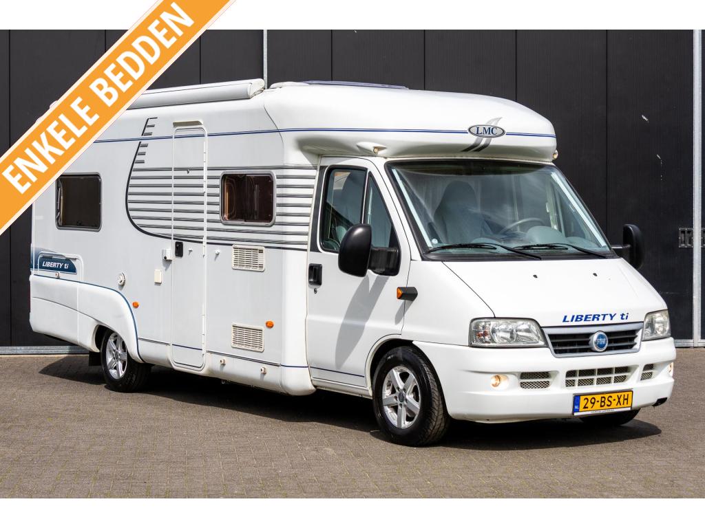 LMC Liberty TI 6600 2.8 128pk ENKELE-BEDDEN AUTOMAAT, Caravans en Kamperen, Campers, Bedrijf, tot en met 3, Half-integraal, LMC