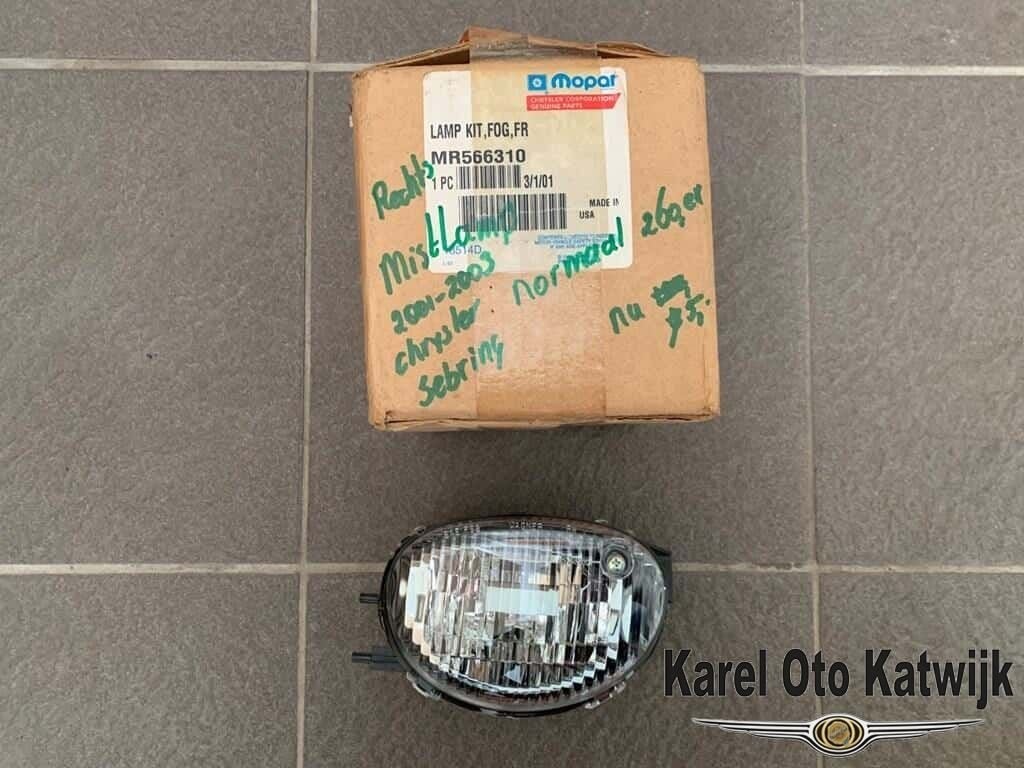 Mistlamp rechts Chrysler Sebring 2001-2003, Auto-onderdelen, Verlichting, -, -, Nieuw, Ophalen of Verzenden