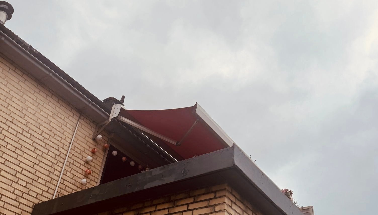 Handmatig zonnescherm, Tuin en Terras, Ophalen, Gebruikt, Elektrisch, 150 tot 300 cm