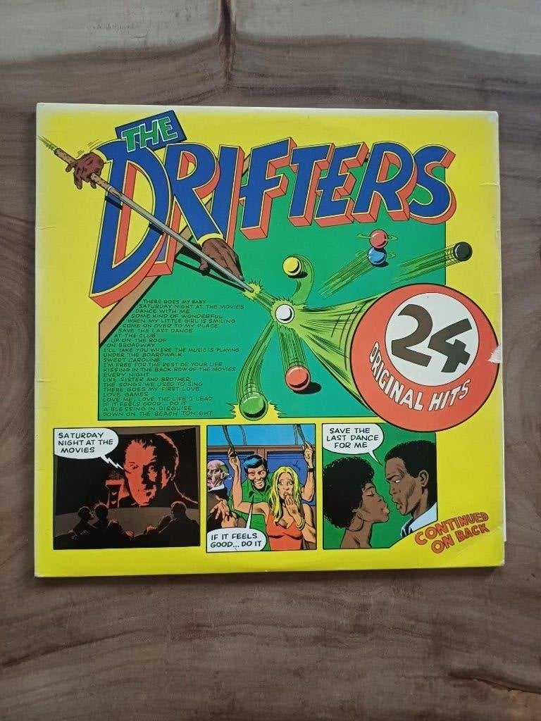 The Drifters - 24 Original Hits - Vinyl - Dubbel LP-Gatefold, LP, Pop, Ophalen of Verzenden, Zo goed als nieuw