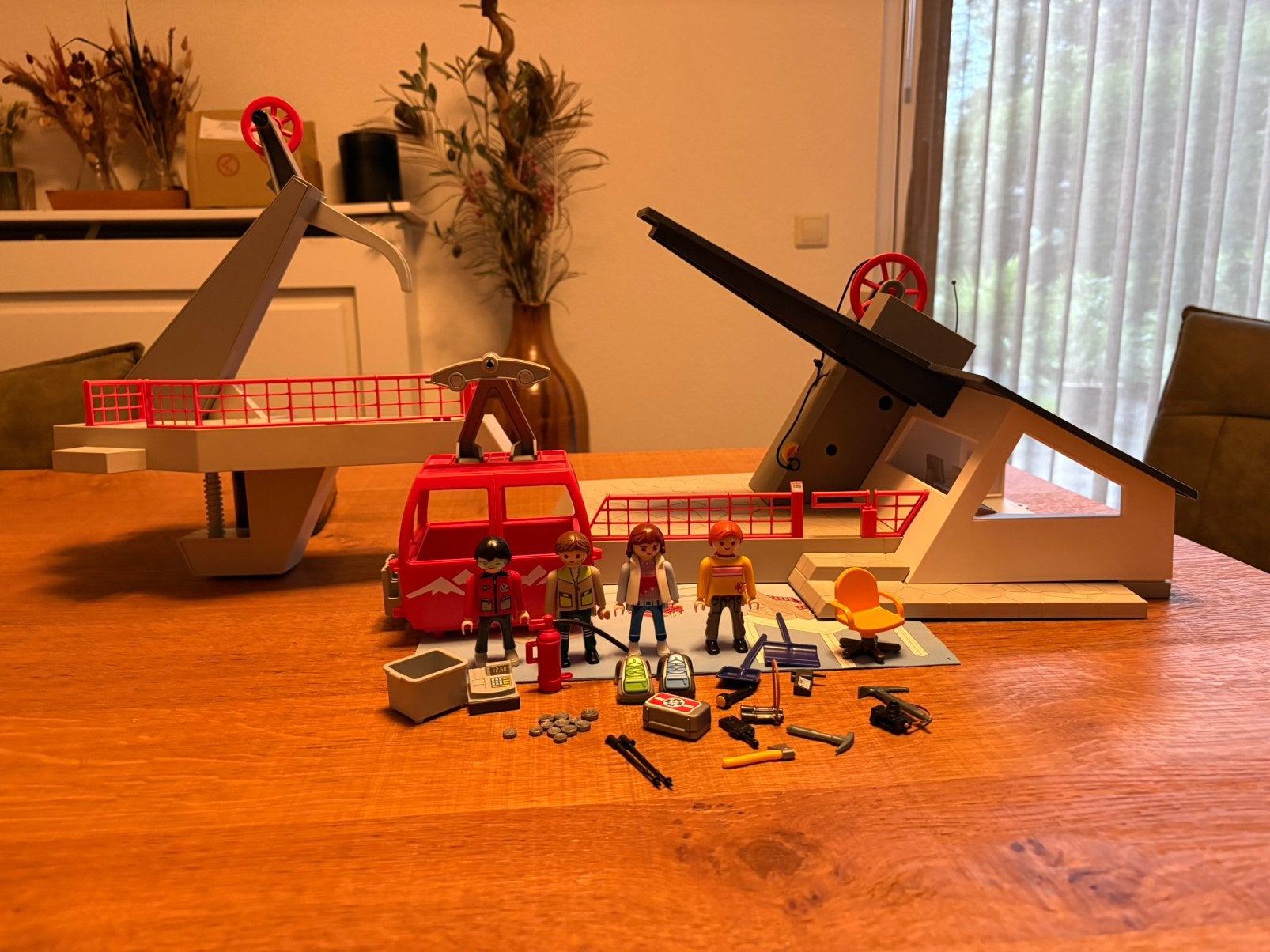 Playmobil 5426 - Bergstation met kabelbaan, Gebruikt, Gebouw, Complete set, Ophalen of Verzenden