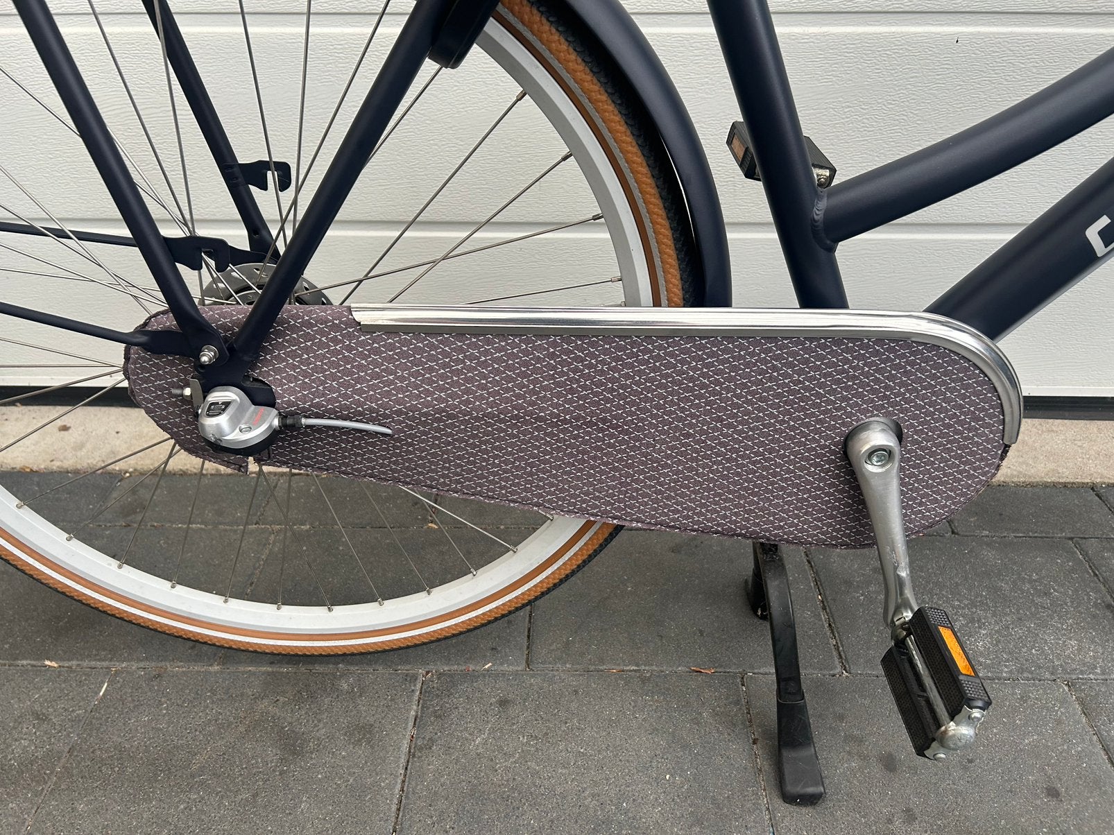 Cortina U4 Dark Blue Matt Damesfiets Z.G.A.N., Versnellingen, 56 cm of meer, Zo goed als nieuw, Trommelrem