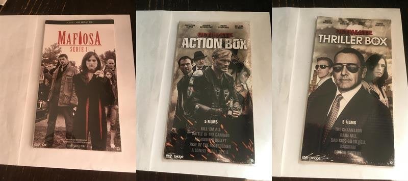 maffia thriller action (9 dvd's) dvd NIEUW in verpakking, Alle leeftijden, Ophalen of Verzenden, Nieuw in verpakking, Actiethriller
