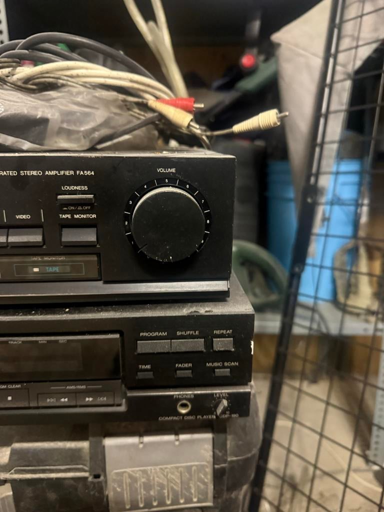 Philips versterker en Pioneer CD-speler, Audio, Tv en Foto, Stereo-sets, Philips, Gebruikt, Cd-speler, Losse componenten
