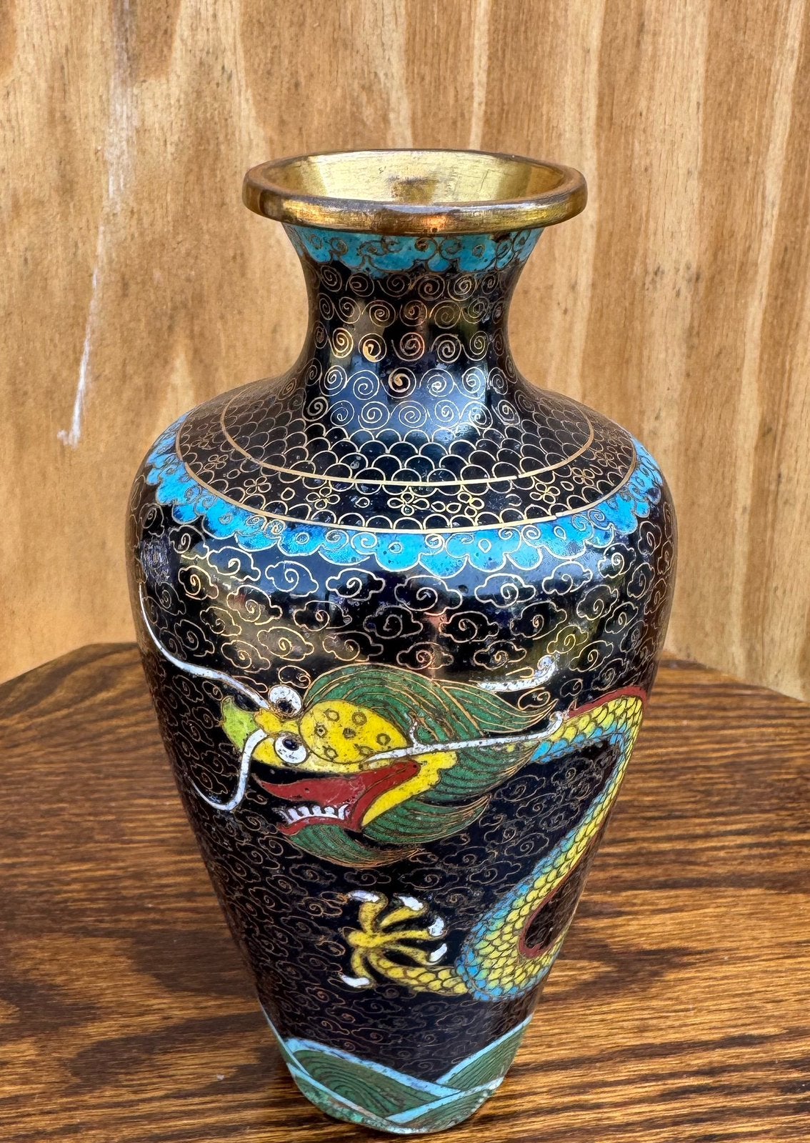 Cloisonne vaas, Antiek en Kunst, Ophalen of Verzenden