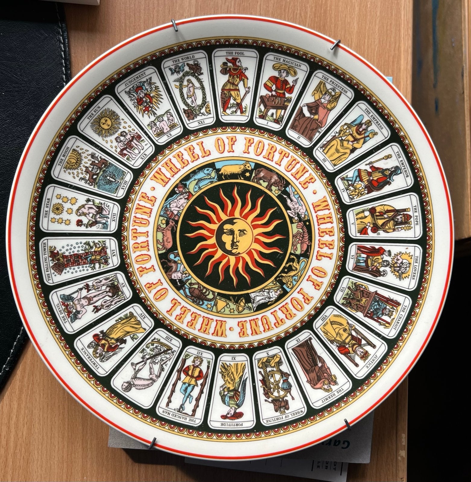 Wedgwood Wheel of Fortune Tarot wandbord, Antiek en Kunst, Ophalen of Verzenden