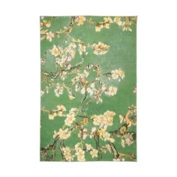 Vloerkleed bloemen van Gogh 160 x 240 cm, 150 tot 200 cm, 200 cm of meer, Ophalen of Verzenden, Zo goed als nieuw