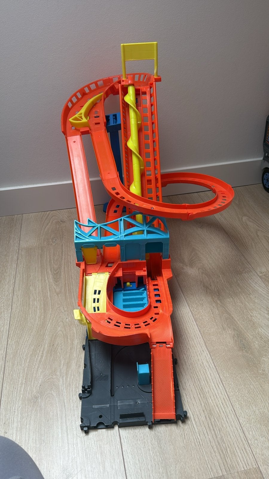 Hotwheels City Racebaan Roller Coaster Rally, Ophalen of Verzenden, Zo goed als nieuw