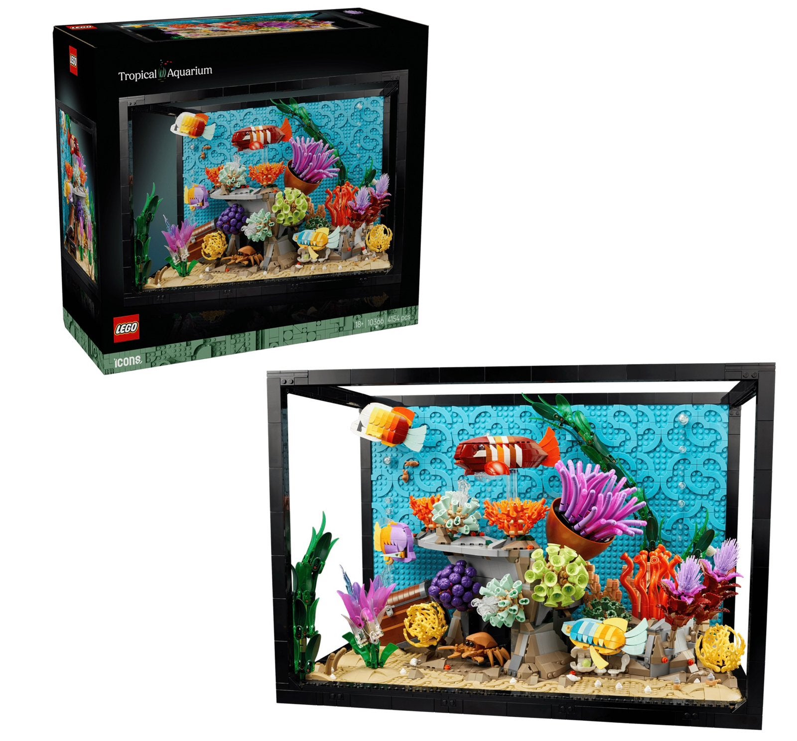 Lego Icons Tropisch Aquarium 10366 (nieuw), Ophalen, Lego, Nieuw, Icons