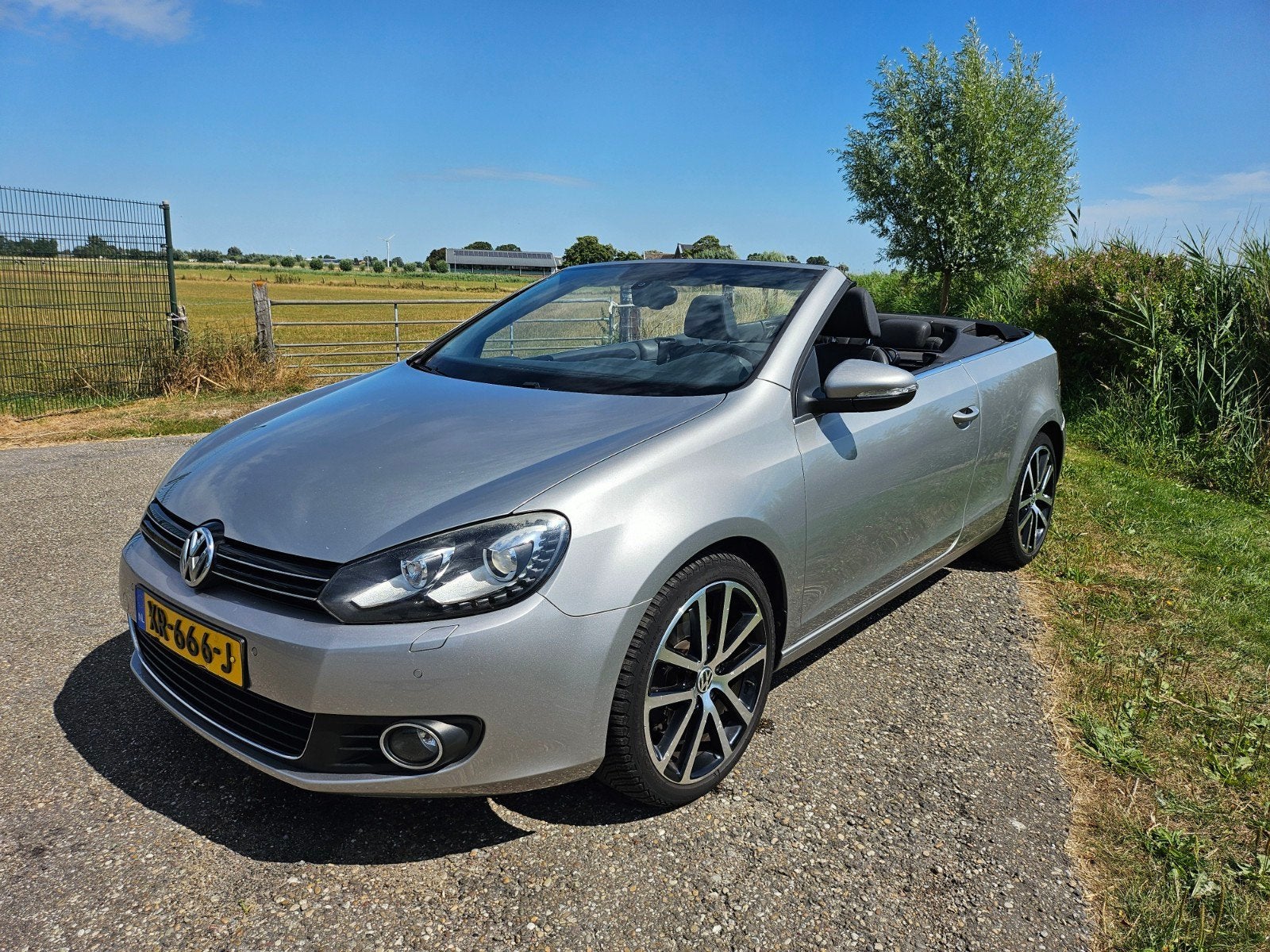 Volkswagen Golf 1.4 TSI 160PK 7-DSG 2011 Grijs, Auto's, 680 kg, 4 cilinders, Cabriolet, 75 €/maand
