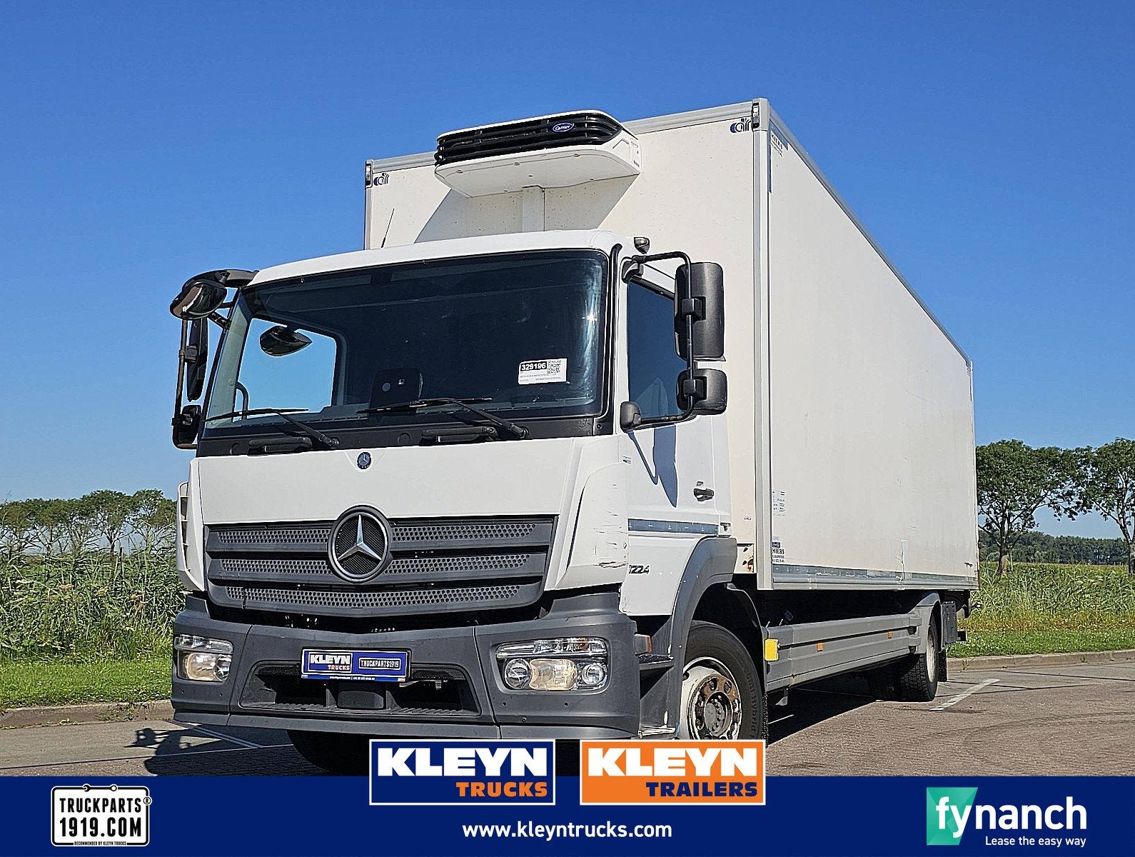MERCEDES-BENZ ATEGO 1224, Automaat, 238 pk, Euro 6, Wit