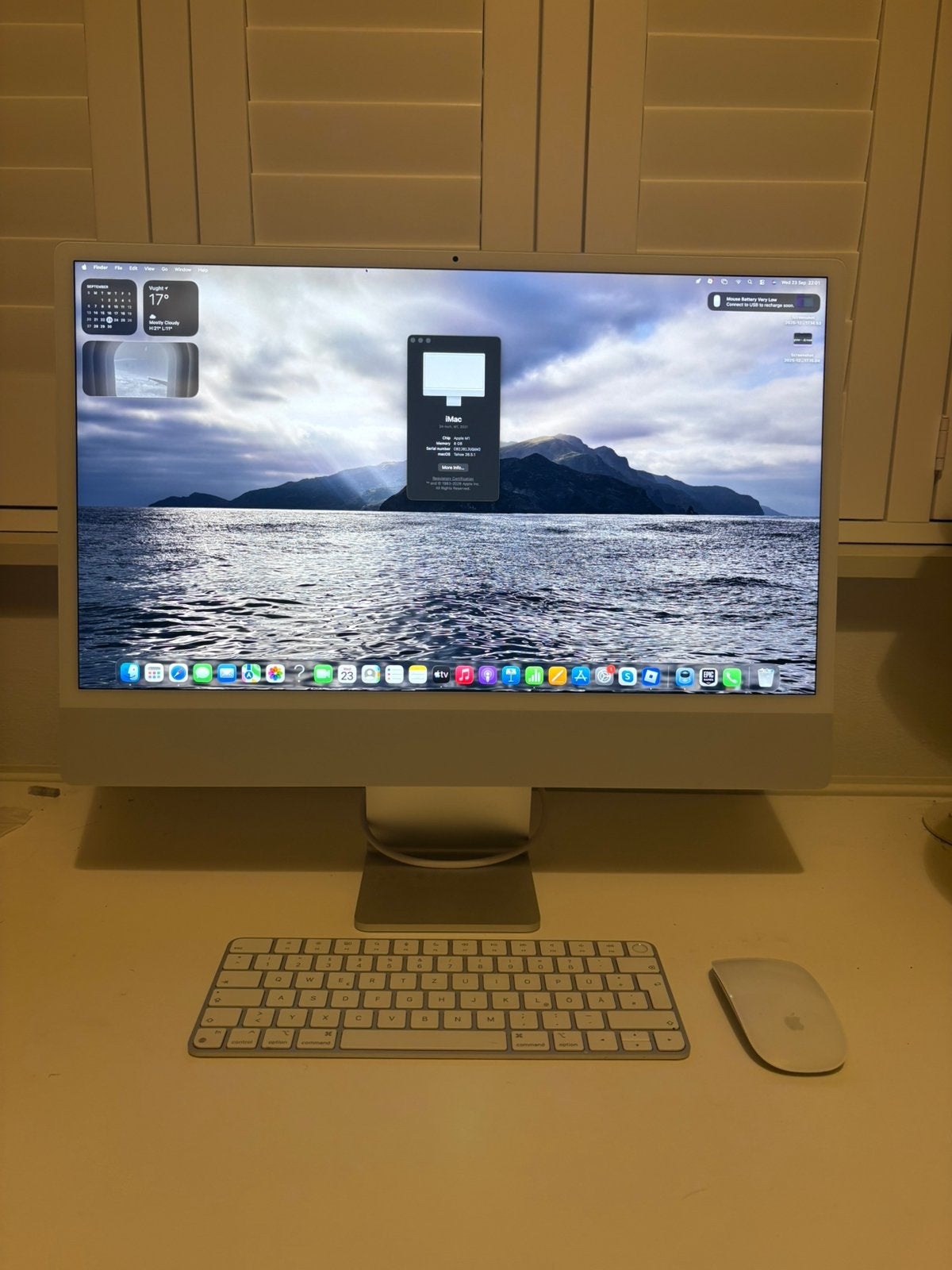 Imac 24 Inch 512 GB 2021, Computers en Software, 8 GB, IMac, Zo goed als nieuw, Onbekend
