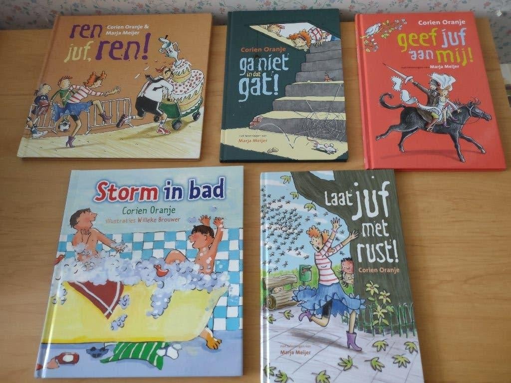 Diverse kinderboeken (oa juf Fiep)- Corien Oranje, Ophalen of Verzenden, Gelezen, Fictie algemeen