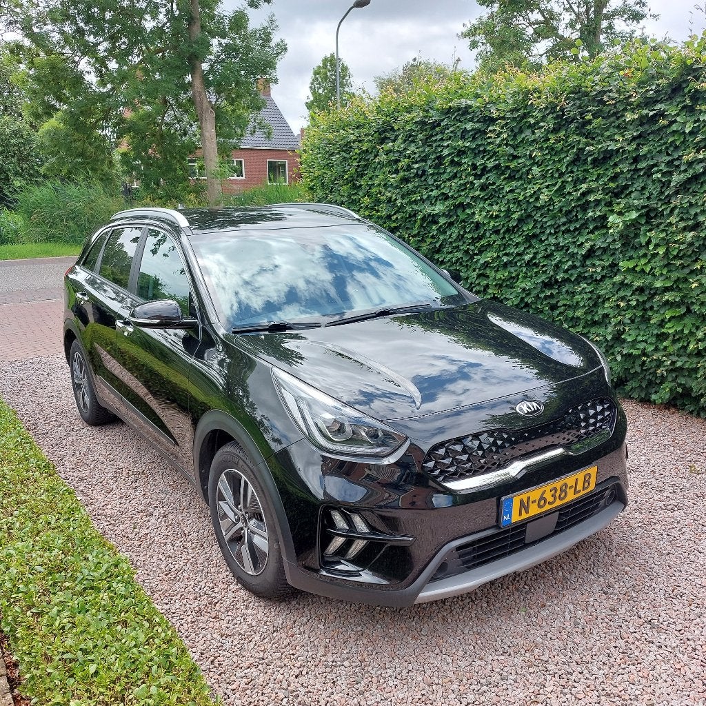 Kia Niro 1.6 GDi Hybrid 141pk Dct6 2021 Zwart, Zwart, 1390 kg, SUV of Terreinwagen, Niro