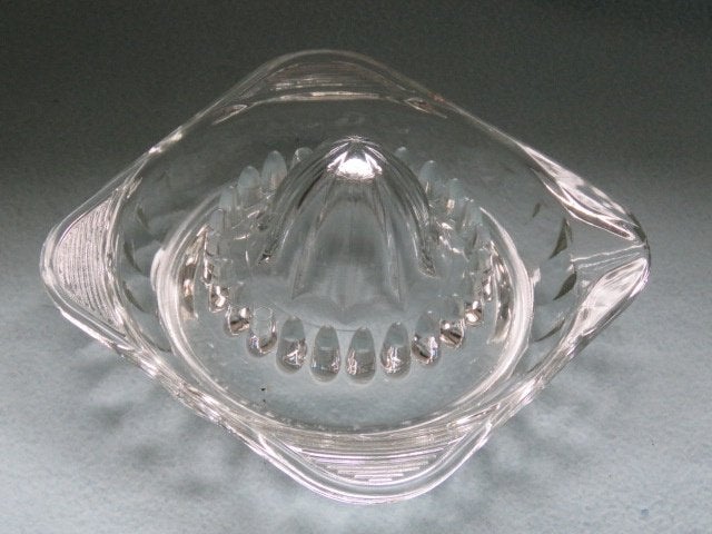 Vintage glazen citruspers, Antiek en Kunst, Ophalen of Verzenden