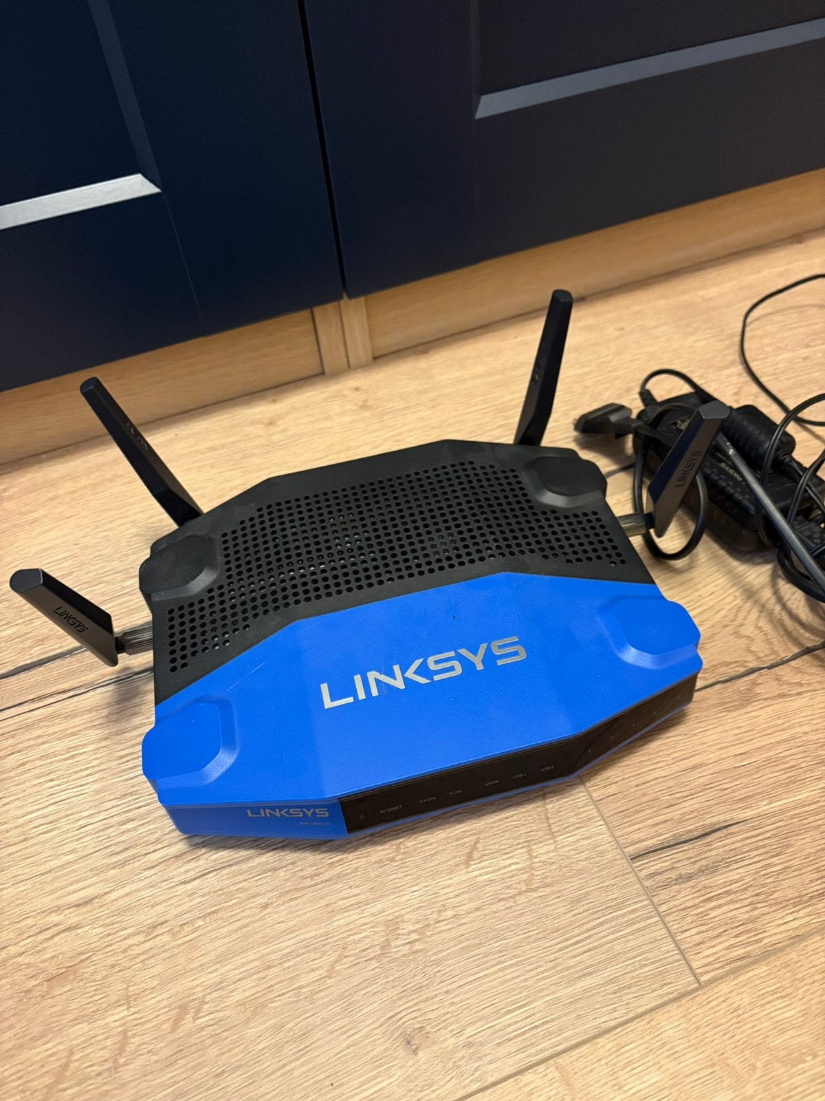 Linksys WRT1900AC Dual-Band Wi-Fi Router, Ophalen of Verzenden, Gebruikt