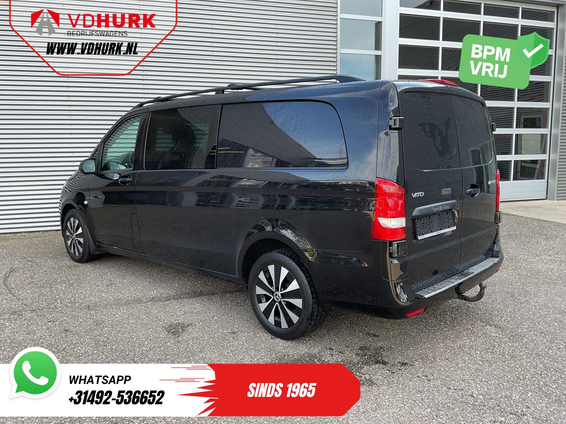 Mercedes-Benz Vito 116 CDI L3 Aut. DC Dubbel Cabine LED/ Ada, Auto's, Automaat, Gebruikt, 4 cilinders, 2000 kg