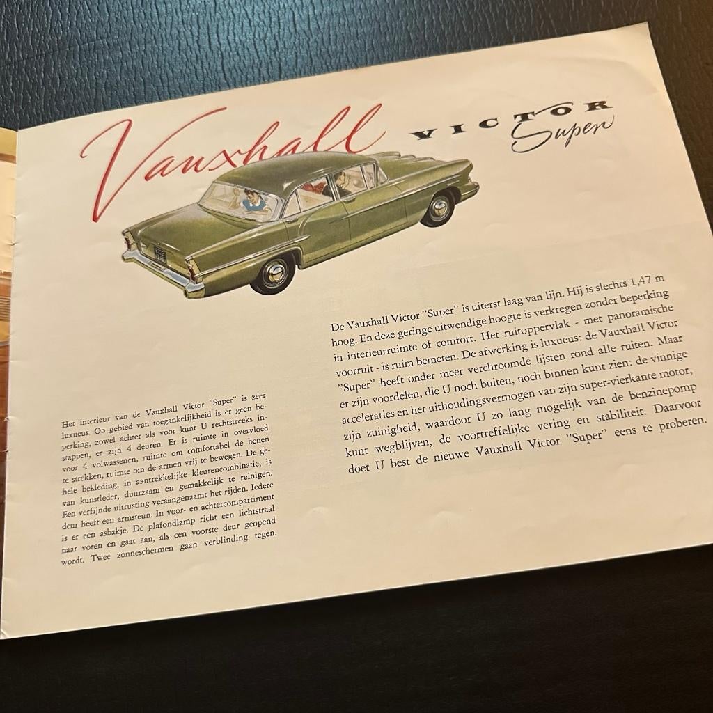 #24) VAUXHALL Victor - 1961, Verzenden, Gelezen, Overige merken