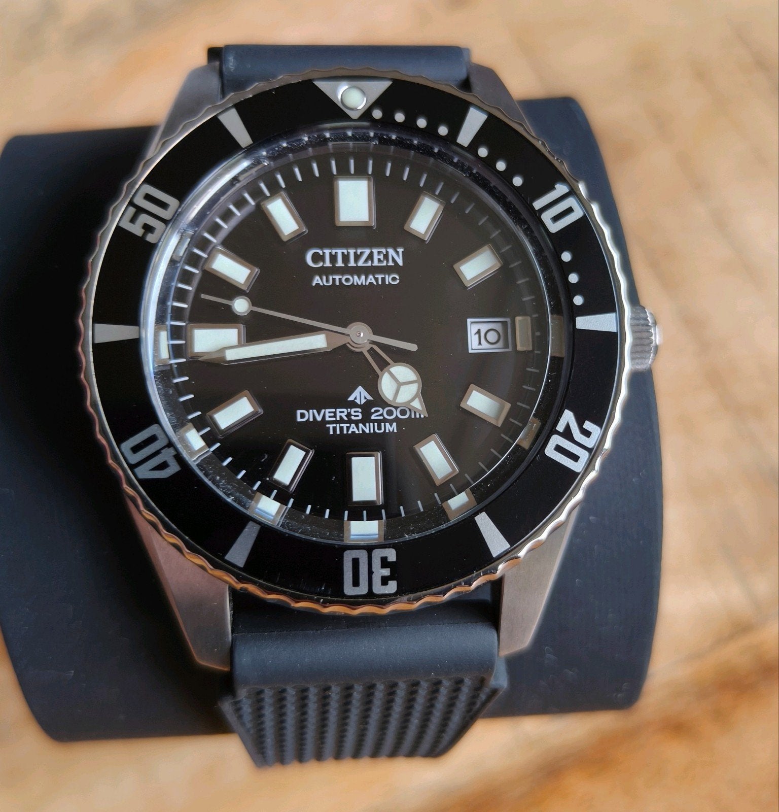 Citizen Promaster Automatisch Horloge - Z.g.a.n. met doos, Ophalen of Verzenden, Zo goed als nieuw, Staal, Citizen