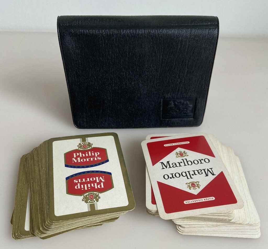 Vintage Kaartspel Marlboro Philip Morris Poker Bridge 1980, Ophalen of Verzenden, Zo goed als nieuw