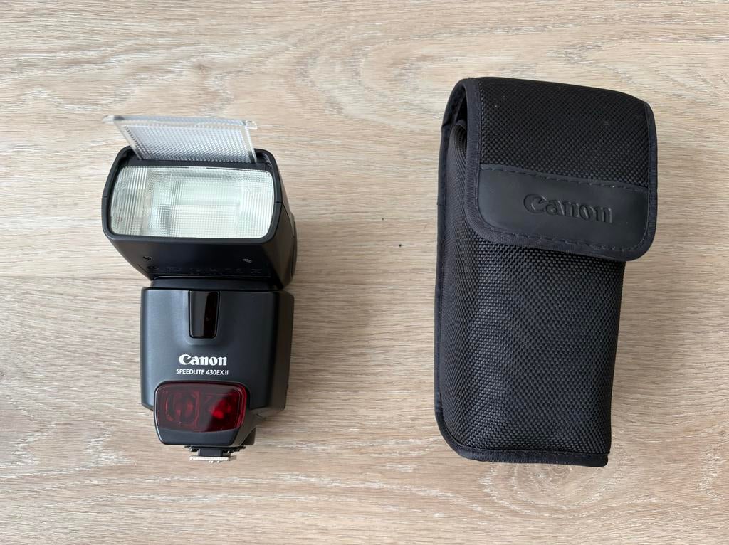 Canon Speedlite 430EX II flitser, Audio, Tv en Foto, Fotografie | Flitsers, Ophalen of Verzenden, Gebruikt, Canon, Kantelbaar