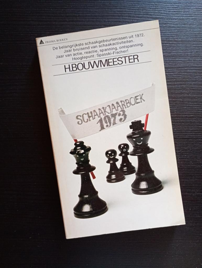 Schaak jaarboek 1973 Bouwmeester, Ophalen of Verzenden, Minder dan 500 stukjes, Zo goed als nieuw, Schaken