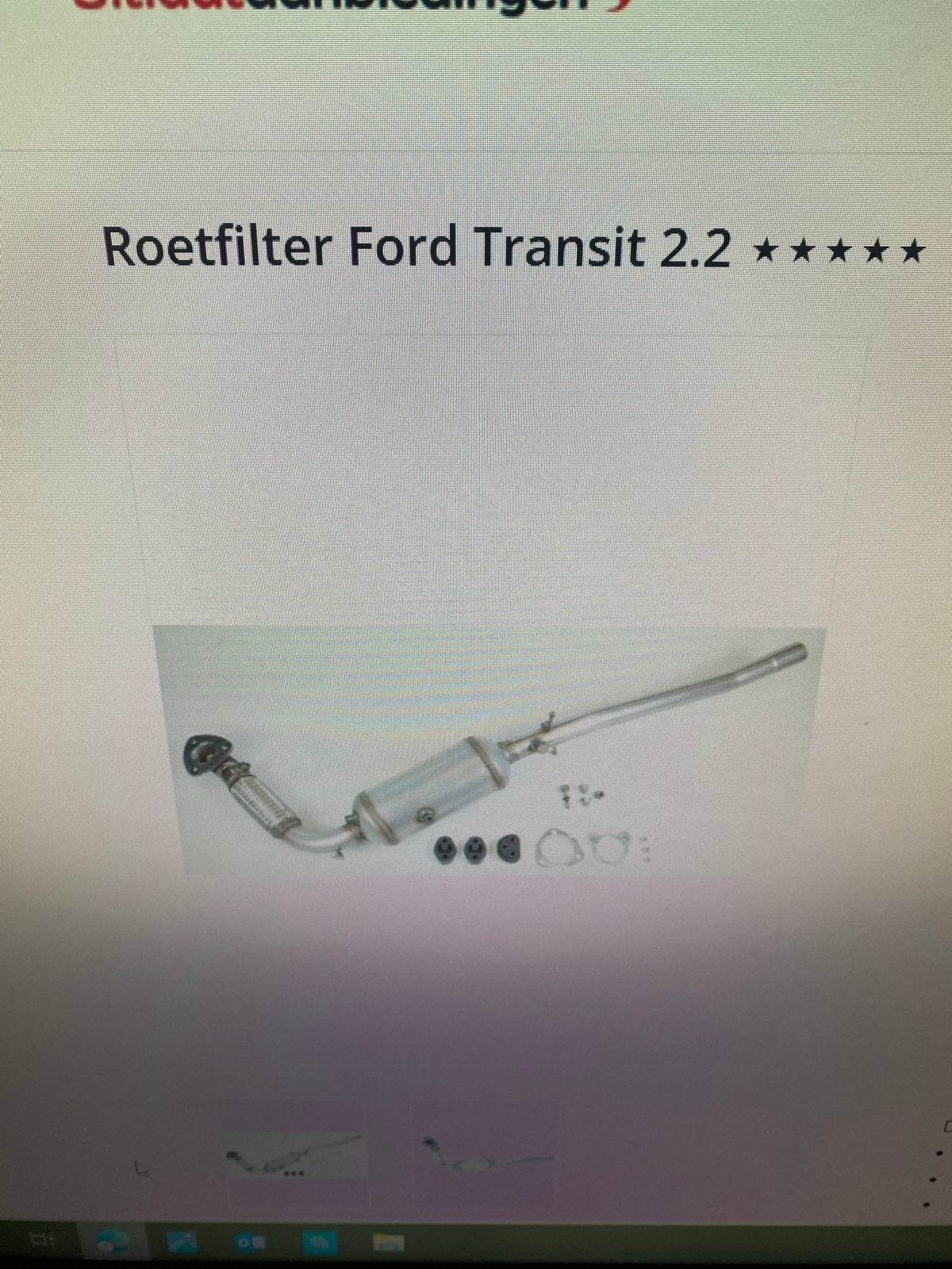 Roetfilter Ford Transit 2.2, Ophalen of Verzenden, Nieuw, Ford