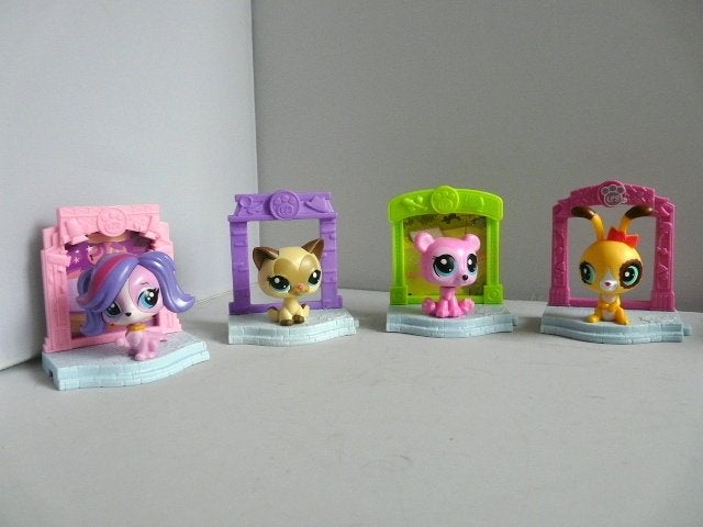 McDonalds 2015 # Little Petshop 4x, Verzamelen, Poppetjes en Figuurtjes, Ophalen of Verzenden, Zo goed als nieuw