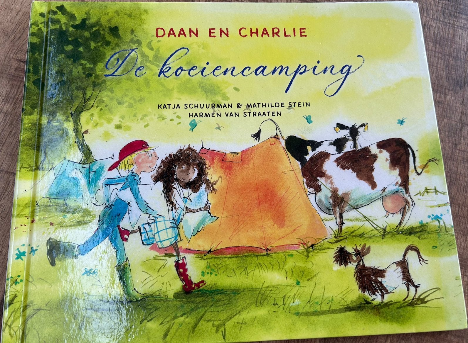 Daan en Charlie: De Koeiencamping - Katja Schuurmans, Ophalen of Verzenden, Zo goed als nieuw