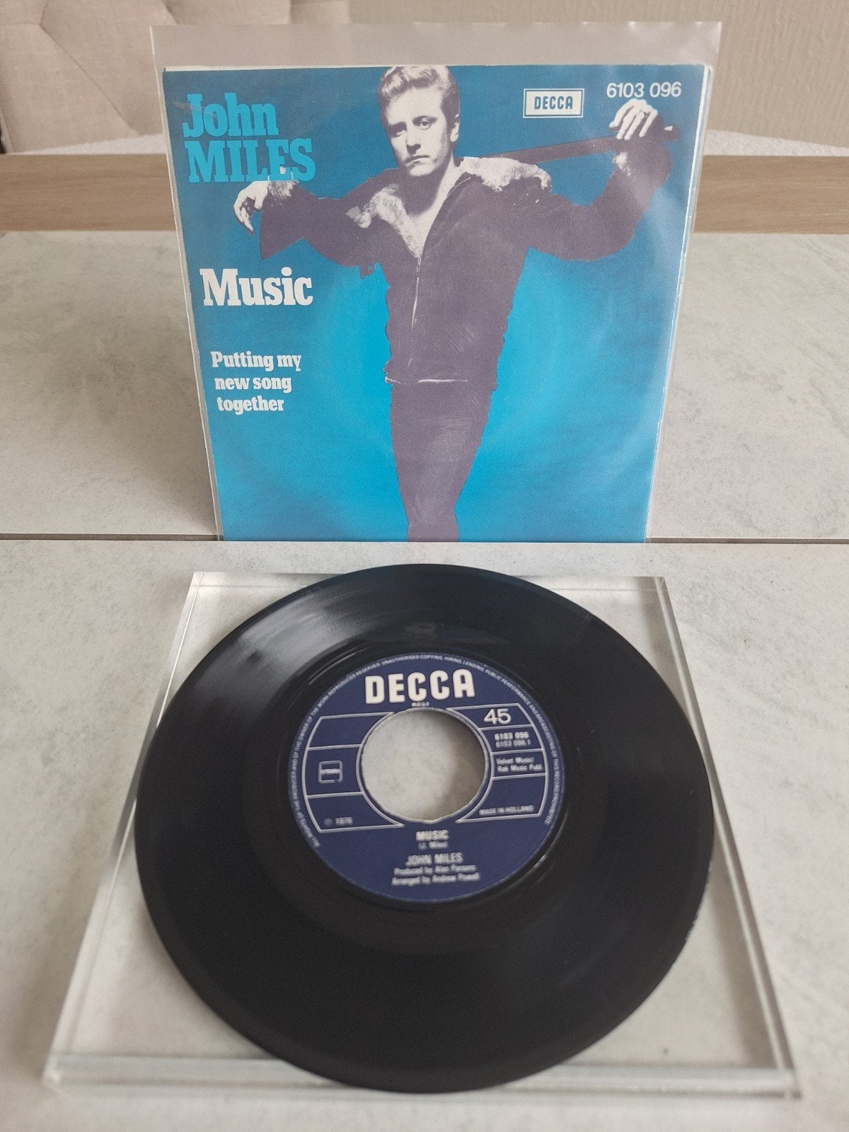 Single van JOHN MILES // MUSIC...uit 1976, Cd's en Dvd's, Ophalen of Verzenden